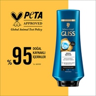 Gliss Aqua Revive Nemlendirici Saç Bakım Kremi Hyaluron ve Deniz Yosunu Özü ile 360 ml