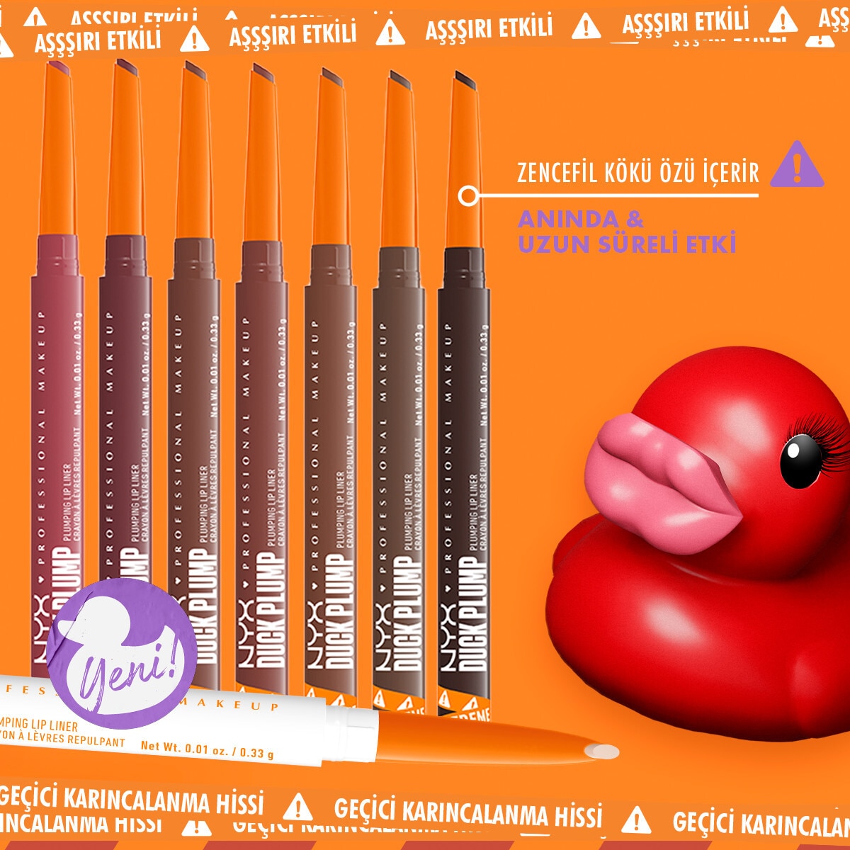 NYX NYX Nyx Professional Makeup Duck Plump Dolgun Görünüm Veren Dudak Kalemi Touch Up Taupe 1 of 8