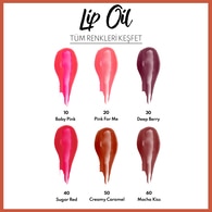 Note Lip Oil Nemlendirici ve Parlatıcı Dudak Bakım Yağı 50 Creamy Caramel Kahverengi