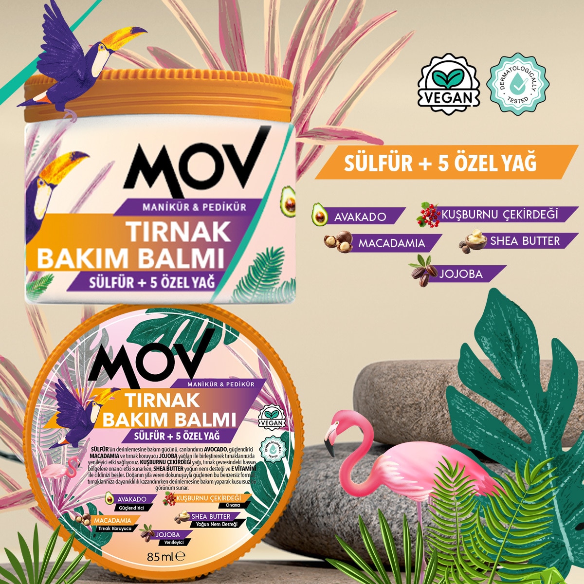  MOV MOV Mov Tırnak Balmı  1 of 4 