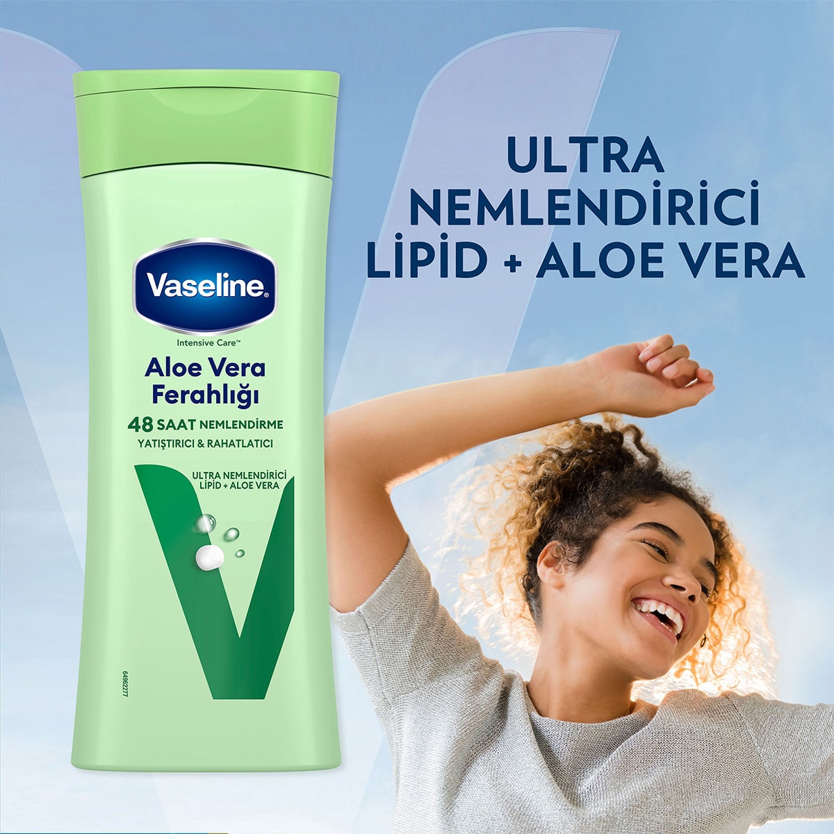  VASELINE VASELINE Vaseline Aloe Vera Ferahlığı Vücut Losyonu 400 ml  1 of 10 