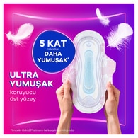  ORKID ORKID Orkid Platinum Dörtlü Hijyenik Ped Ekstra 16'lı  1 of 8 