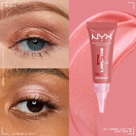  NYX NYX Nyx Professional Makeup Lid Lingerie Metalik Likit Far 04 Risky Rose  1 of 8 