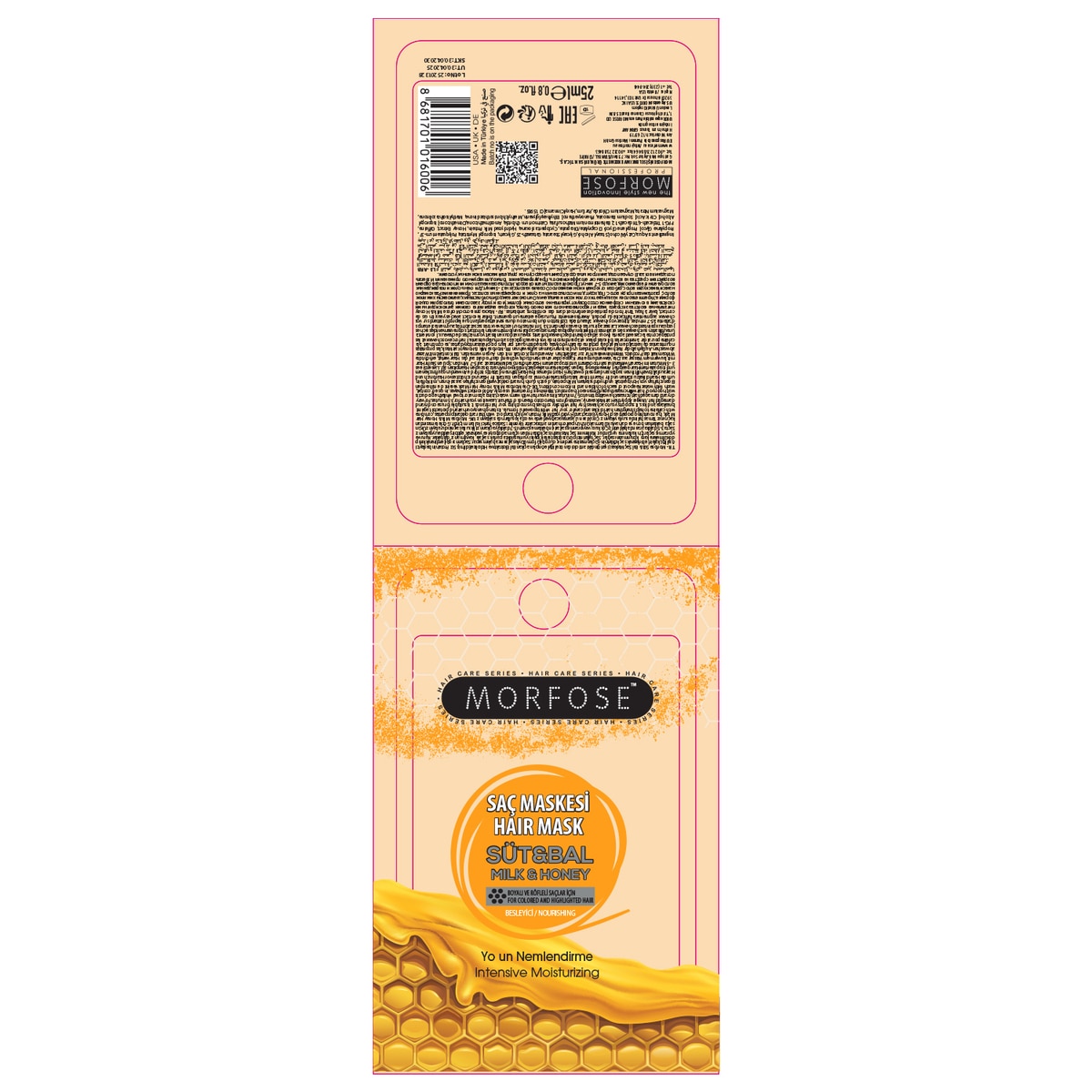 MORFOSE MORFOSE Morfose Saç Maskesi Süt Bal 25 ml 1 of 5