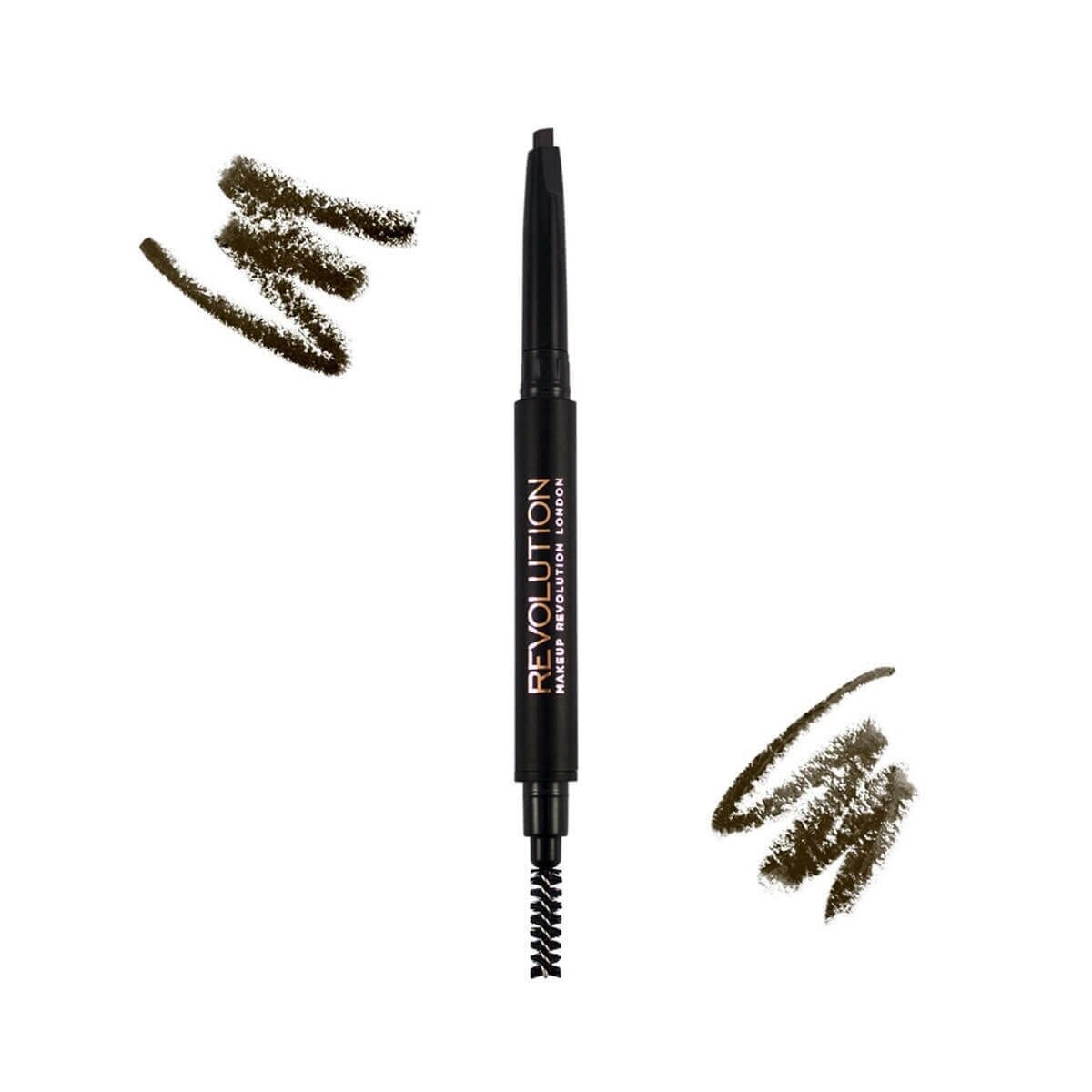 REVOLUTION REVOLUTION Revolution Duo Brow Kalem Medium Brown 1 of 1 Revolution Duo Brow Kalem Medium Brown