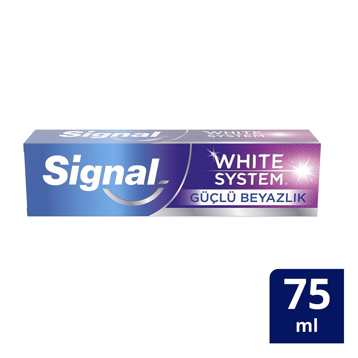 SIGNAL SIGNAL Signal White System Diş Macunu Güçlü Beyazlık Güçlü Diş Minesi 75 ml 1 of 7