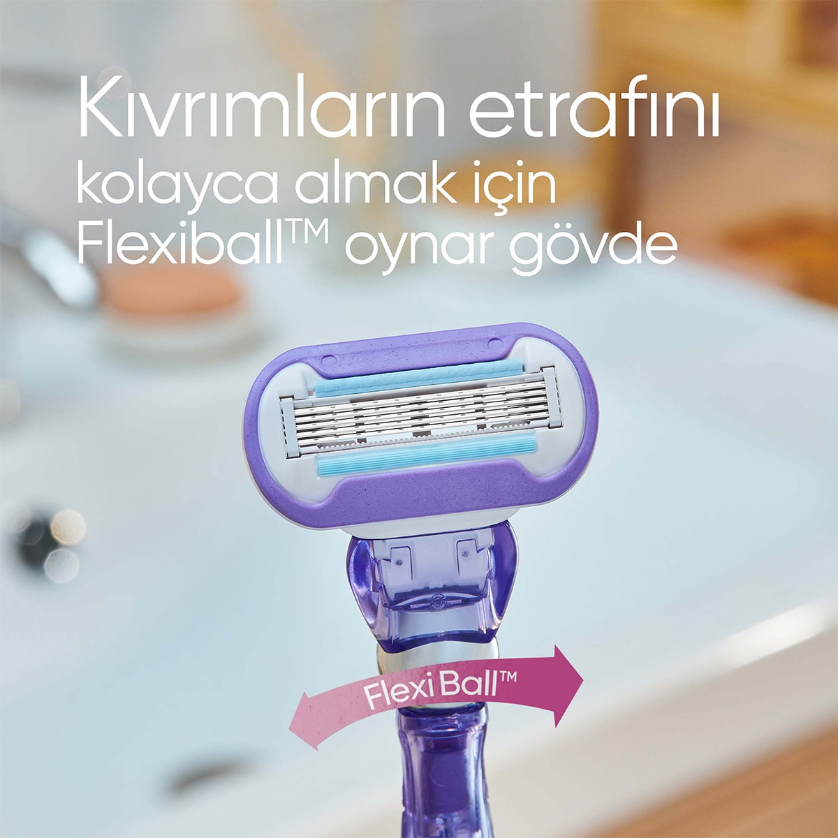  GILLETTE VENUS GILLETTE VENUS Gillette Venus Extra Smooth Swirl Tıraş Makinesi + Yedek Başlık  1 of 9 