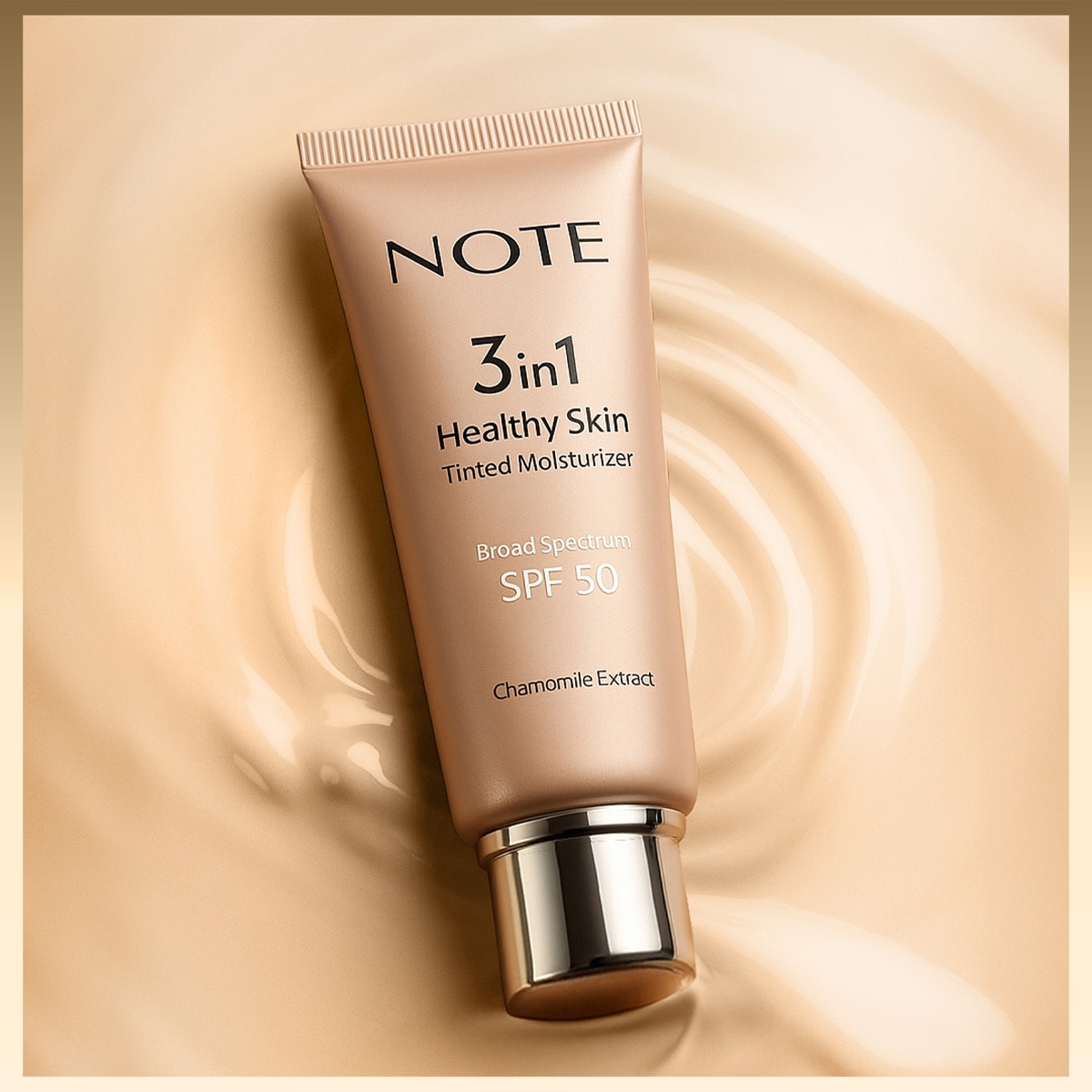  NOTE NOTE Note Cosmetique 3 in 1 Healthy Skin Light Tinted Moisturizer SPF 50 Renk Ton Eşitleyici Aydınlatıcı Krem 00 Açık Ton  1 of 5 