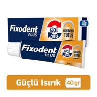 FIXODENT FIXODENT Fixodent Plus Güçlü Isırık Protez Yapıştırıcı 40 g 