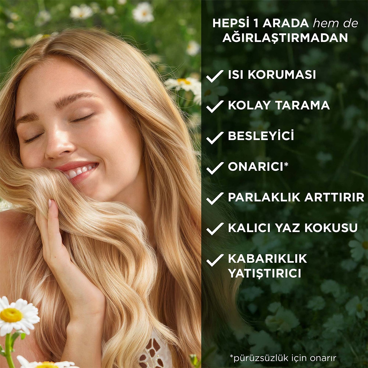  HERBAL ESSENCES HERBAL ESSENCES Herbal Essences Papatya Serisi Saç Spreyi 145 ml  1 of 6 