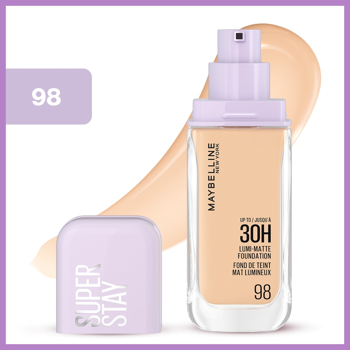  MAYBELLINE MAYBELLINE Maybelline New York Super Stay Lumi Matte Fondöten No: 98  1 of 5 