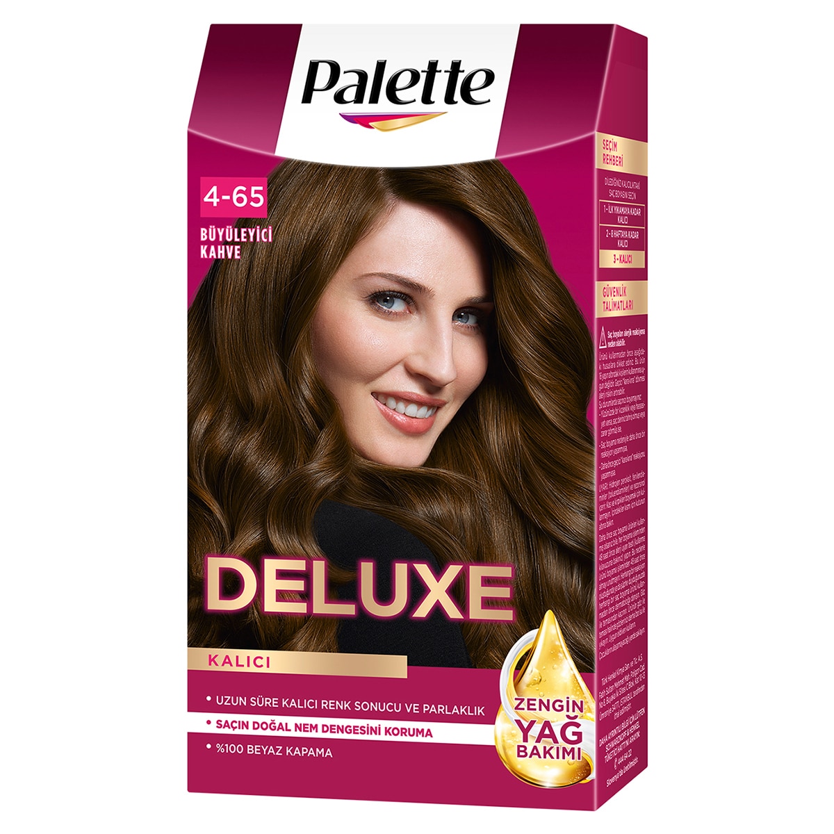 PALETTE PALETTE Palette Deluxe Saç Boyası 4-65 Büyüleyici Kahve 1 of 11