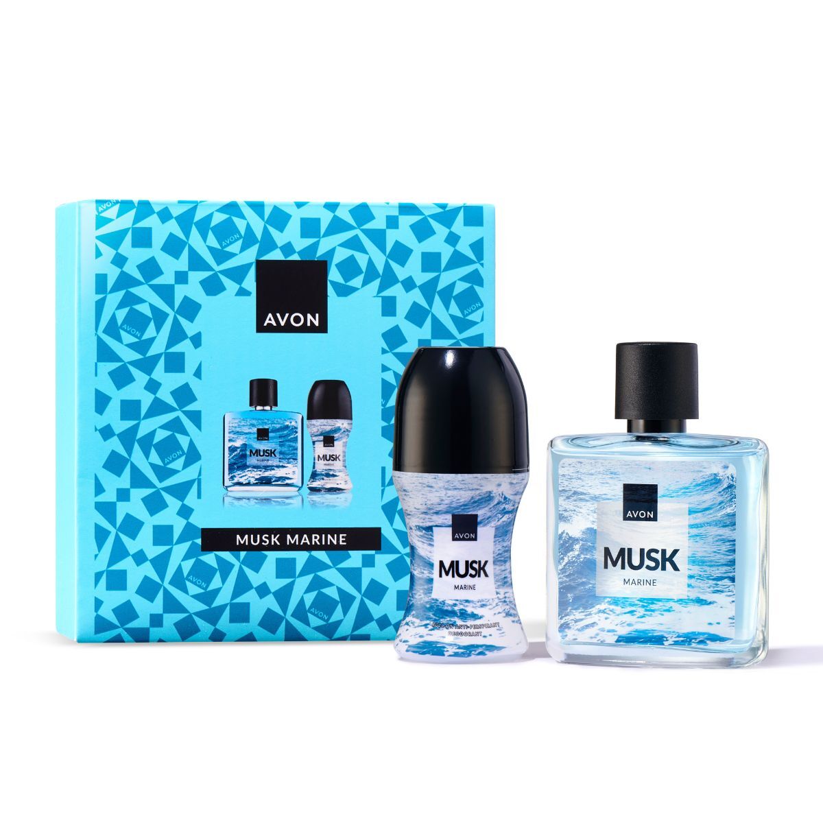 AVON AVON Avon Musk Marine Erkek Hediye Seti 1 of 1
