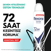 Rexona Kadın Sprey Deodorant Invisible Beyaz İz Sarı Leke Karşıtı 72 Saat Kesintisiz Üstün Koruma 200 ml
