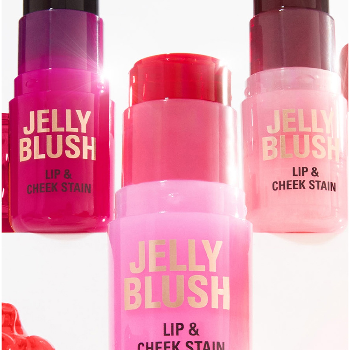  REVOLUTION REVOLUTION Revolution Jelly Lip&Cheek Peach Orange Stick Allık  1 of 6 