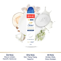 DOVE DOVE Dove Kadın Sprey Deodorant 1/4 Nemlendirici Krem Original Büyük Boy 200 ml 1 of 10