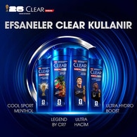 CLEAR CLEAR Clear Men Kepeğe Karşı Etkili Şampuan Legend By CR7 350 ml 1 of 13