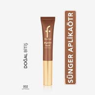 Flormar Puffy Liquid Aydınlık Bitişli Sünger Aplikatörlü Likit Kontür - 002 Hot Chocolate