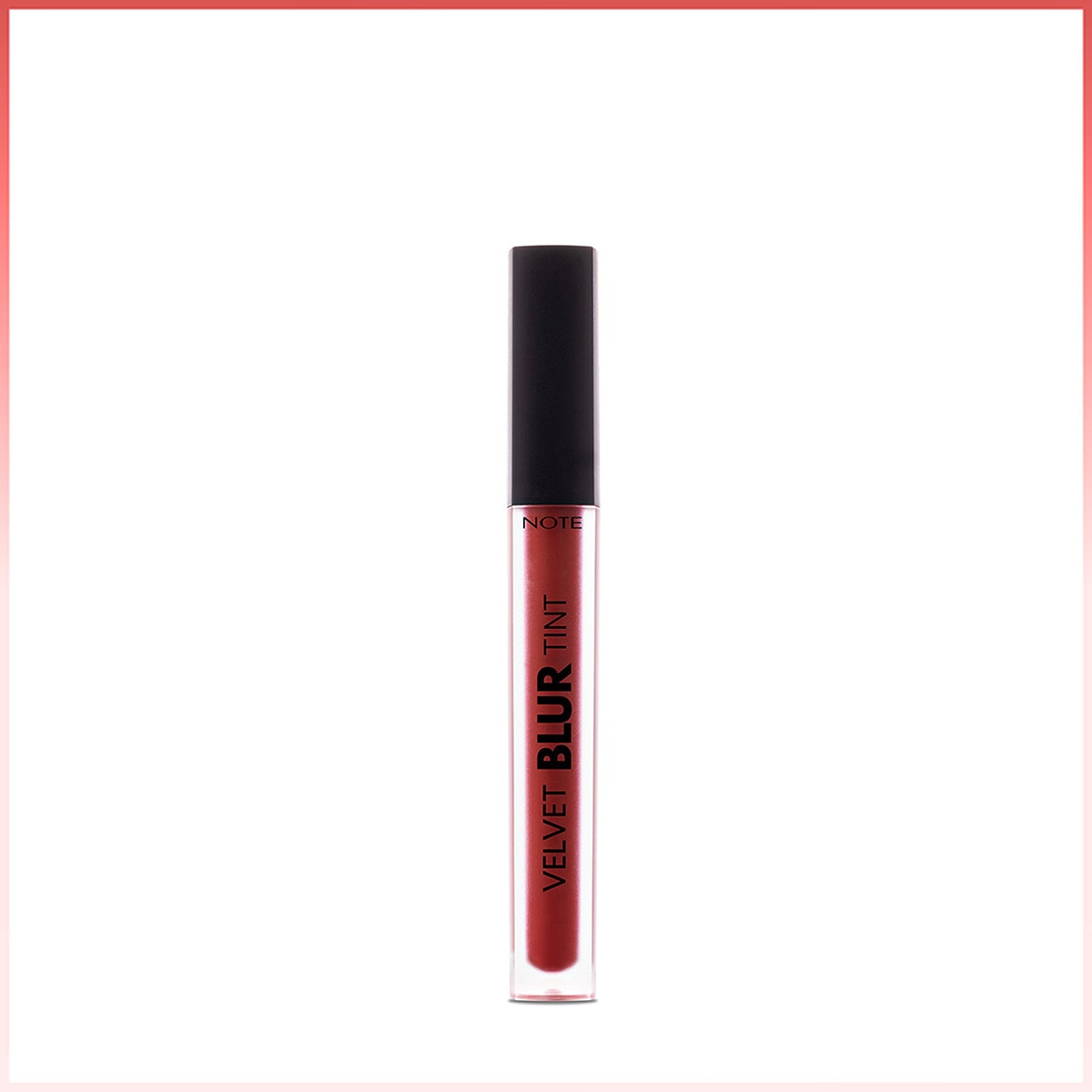  NOTE NOTE Note Velvet Blur Tint Kadife Bitişli Nemlendirici Mat Ruj 06 Terra Flame  1 of 5 