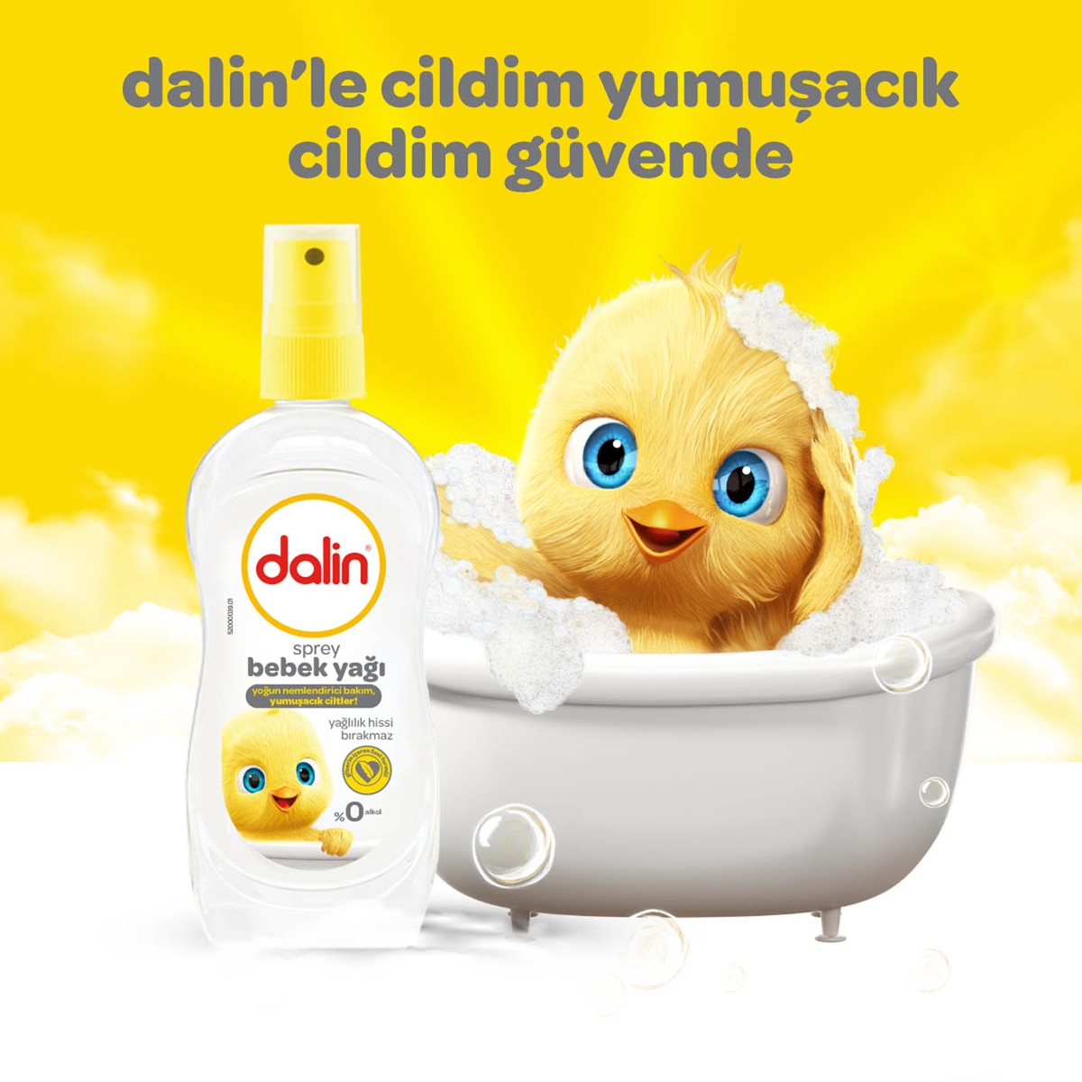  DALİN DALİN Dalin Light Oil Spreyli Bebek Yağı 200 ml  1 of 7 