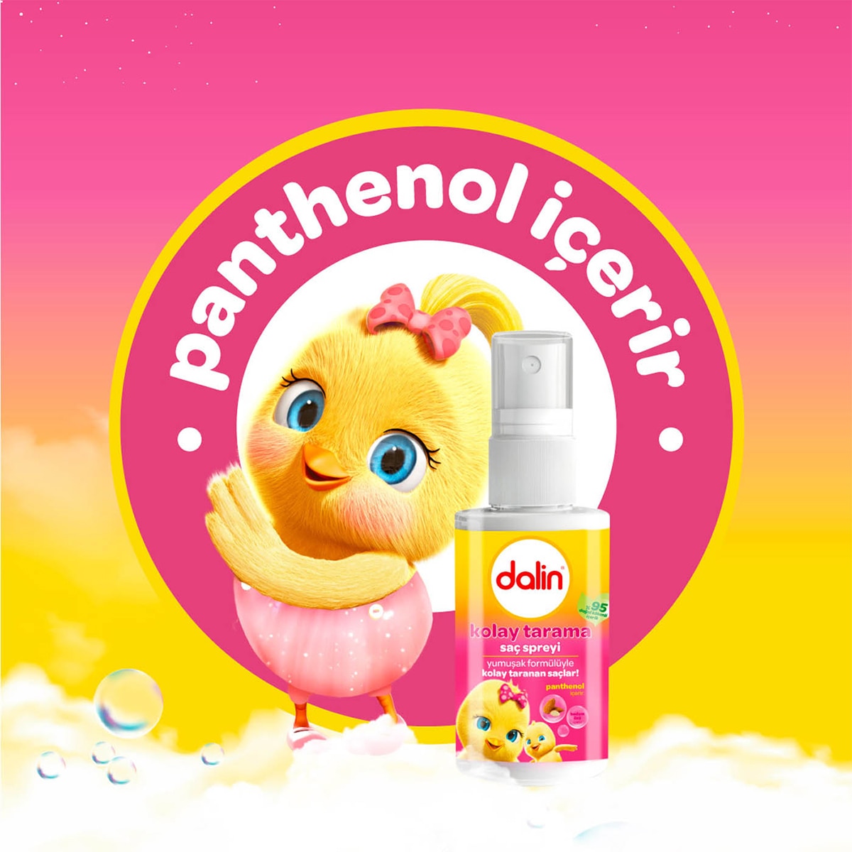  DALİN DALİN Dalin Badem Özlü Kolay Tarama Spreyi 50 ml  1 of 6 