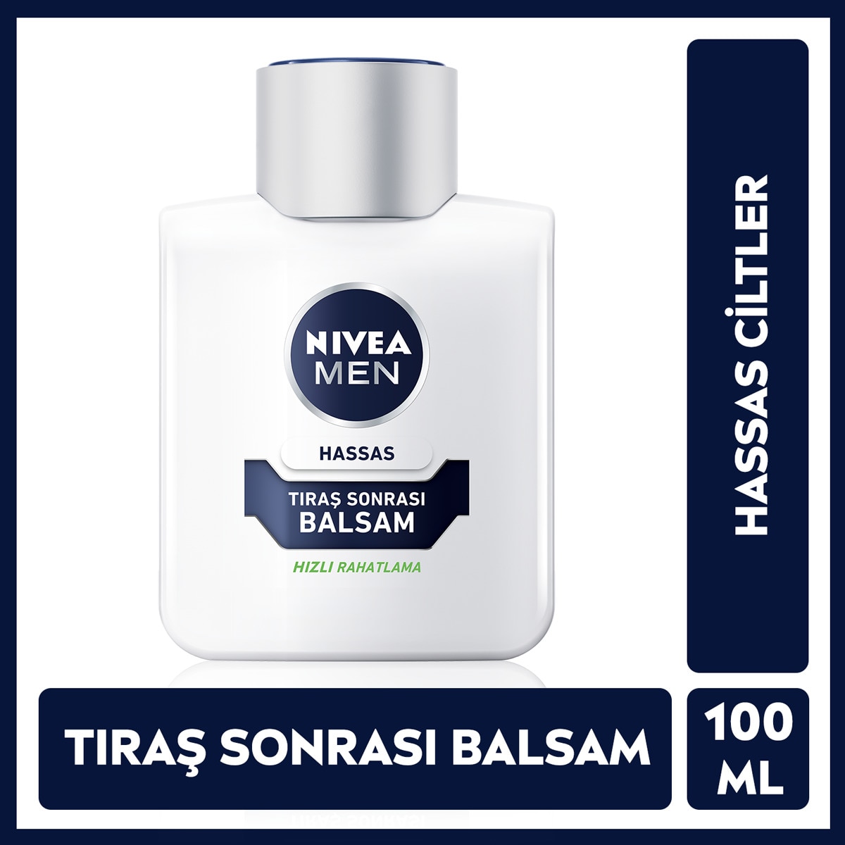  NIVEA FOR MEN NIVEA FOR MEN Nivea Men Tıraş Sonrası Balsam Hassas 100 ml 