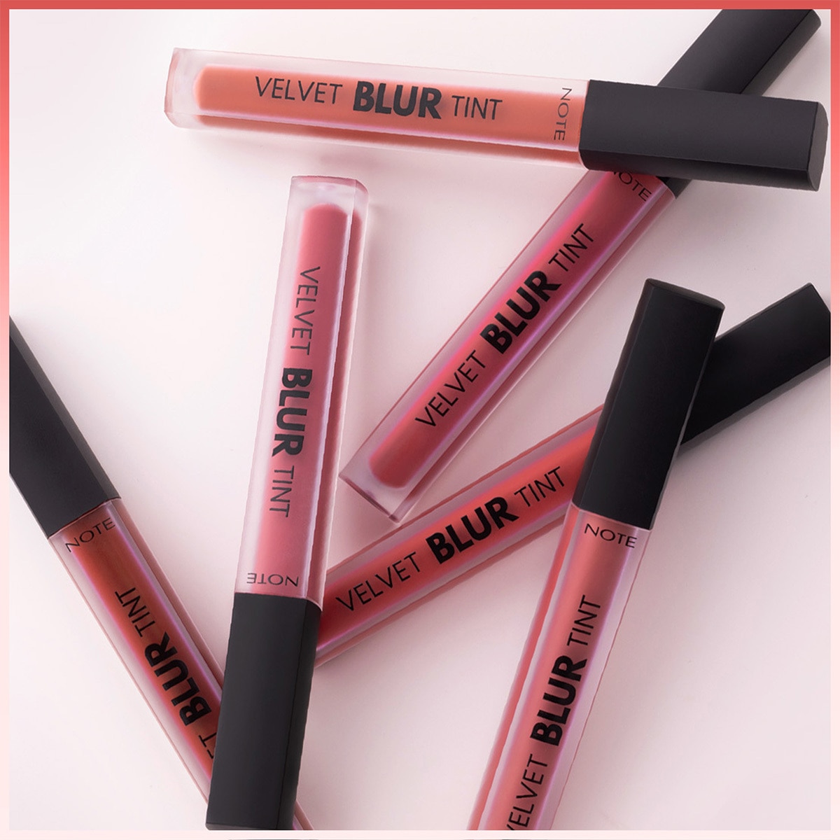 NOTE NOTE Note Velvet Blur Tint Kadife Bitişli Nemlendirici Mat Ruj 03 Burnt Peach 1 of 5