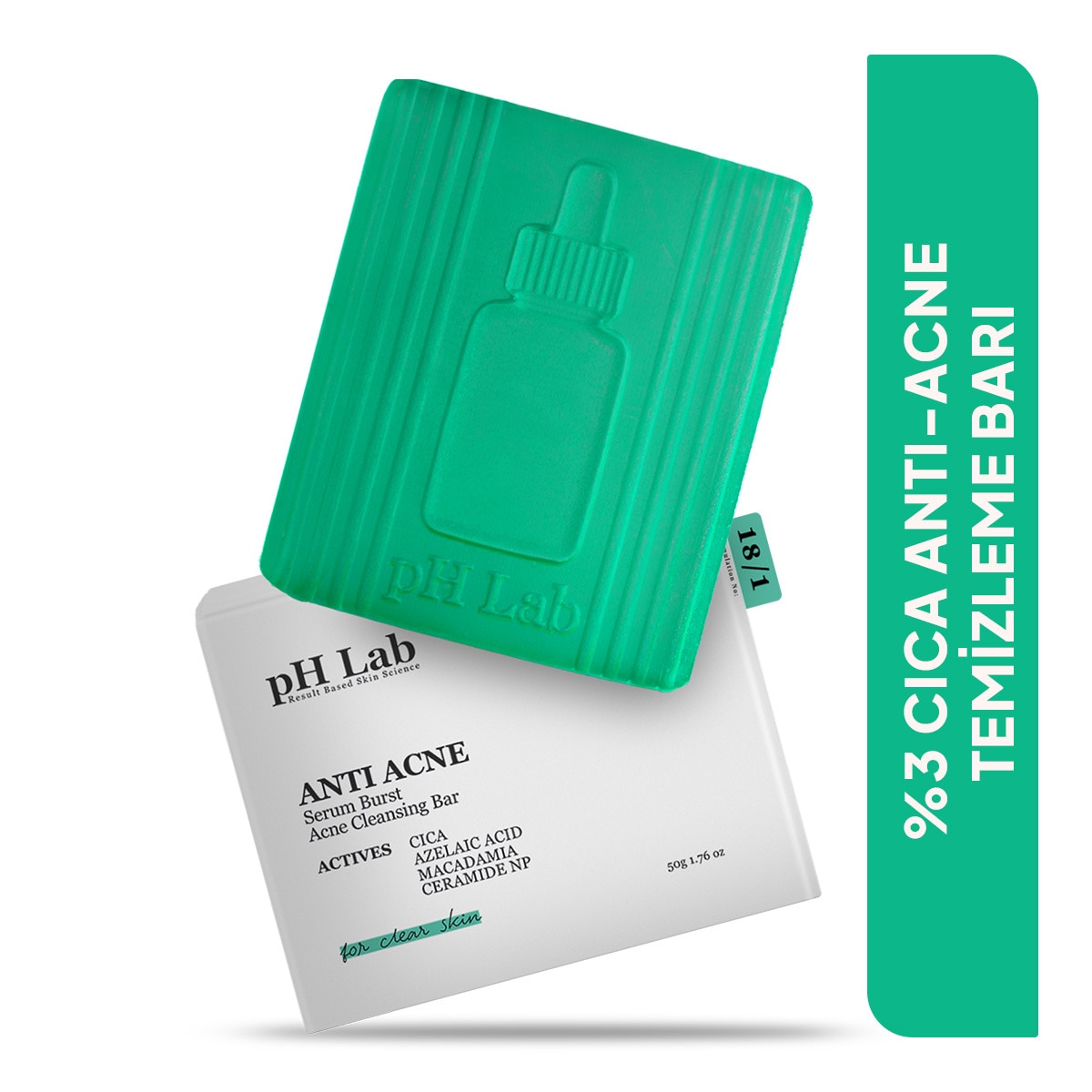  PH LAB PH LAB PHLAB ANTI AKNE TEMİZLEME BAR 50 ML  1 of 7 