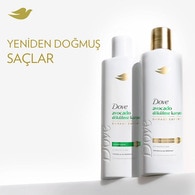  DOVE DOVE Dove Şampuan Avocado Dökülme Karşıtı 375 ml  1 of 11 