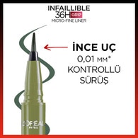 L'Oreal Paris Infaillible 36H Grip Micro Fine Eyeliner 05 Sage geen