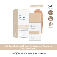 The Purest Solutions Tone Serum Fondöten Light 30 ml