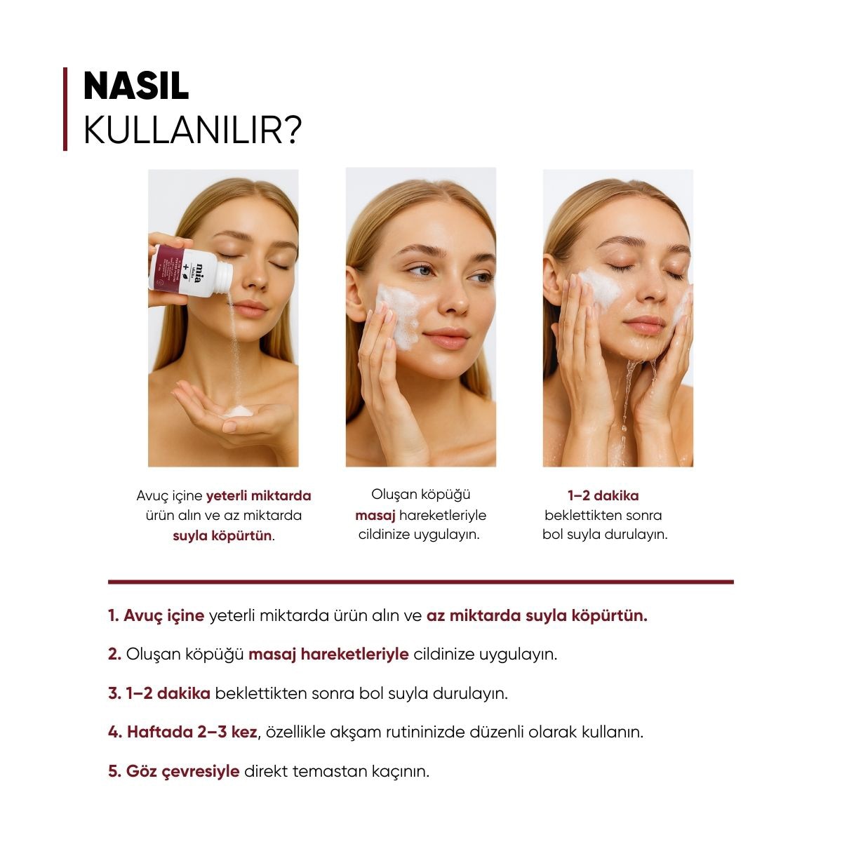  MIA KLINIKA MIA KLINIKA Mia Klinika Arındırıcı ve Aydınlatıcı Toz Enzim Peeling 40 g  1 of 5 