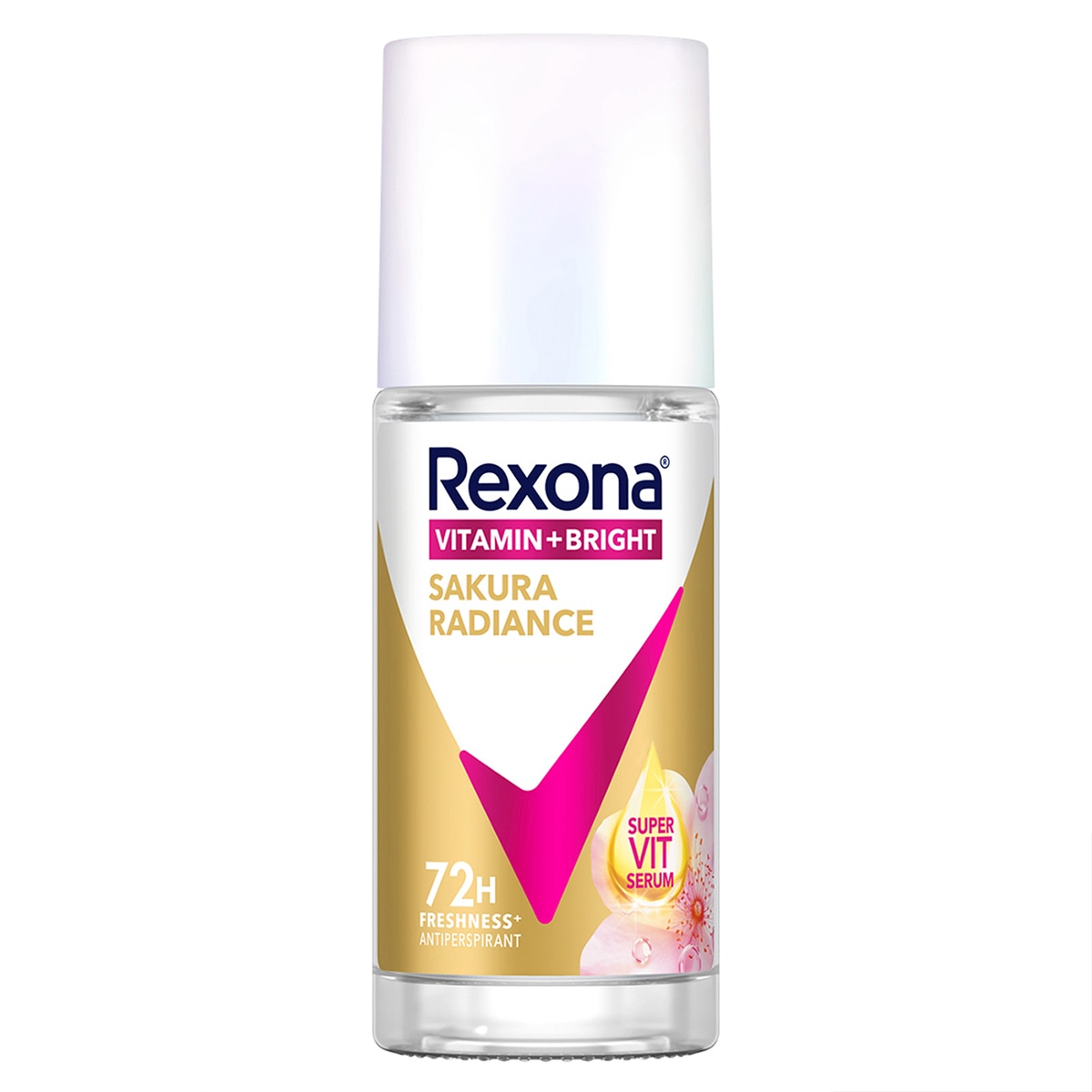  REXONA REXONA Rexona Vitamin + Bright Kadın Roll On Deodorant Sakura Radiance 45 ml  1 of 9 