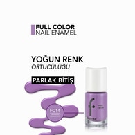 Flormar Full Color Yoğun Renk Veren Parlak Oje No: FC14