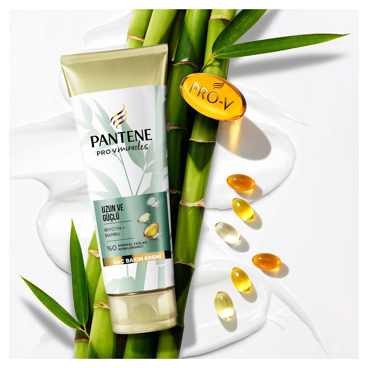  PANTENE PANTENE Pantene Bambu ve Biotinli Saç Kremi 275 ml  1 of 11 