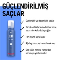 Taft Saç Köpüğü Ultra Güçlü 150 ml