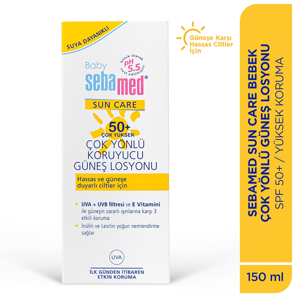  SEBAMED SEBAMED SUN Sebamed Baby Sun Bebek Güneş Losyonu Spf50+ 150 ml  1 of 4 