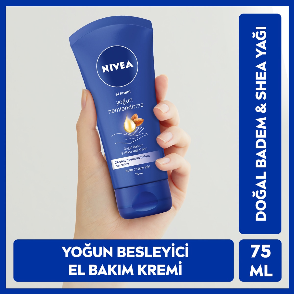 NIVEA SOFT NIVEA SOFT Nivea Soft El Kremi Yoğun Nemlendirici 75 ml  1 of 6 