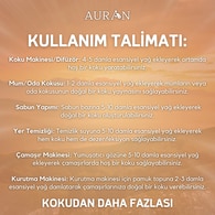 Auran Uçucu Koku Yağı Pudra 10 ml