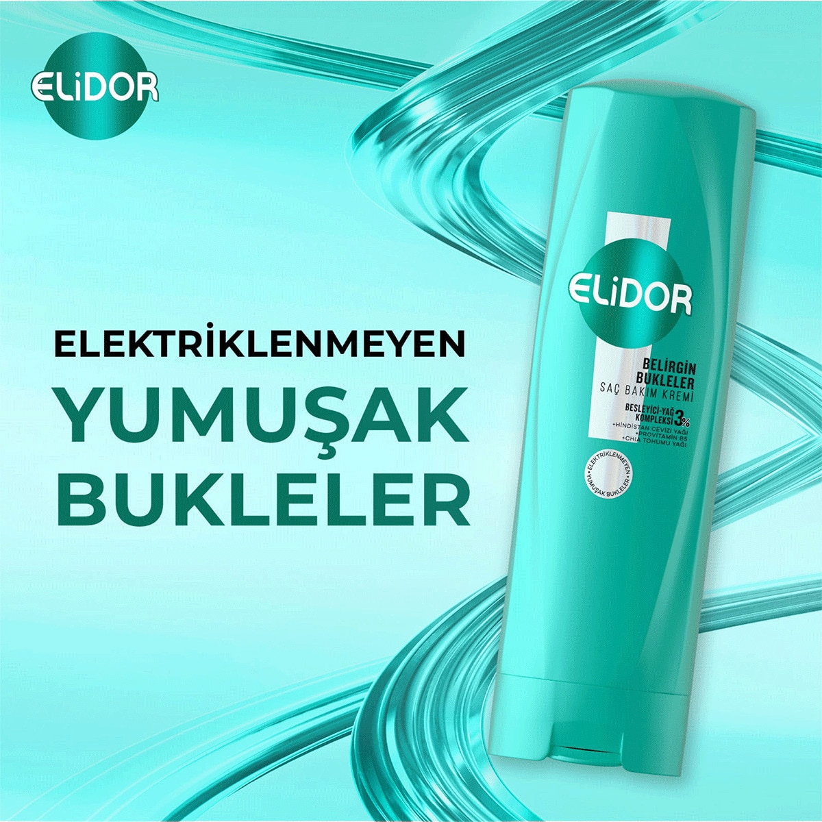  ELİDOR EXC. ELİDOR Elidor Saç Kremi Belirgin Bukleler 350 ml  1 of 7 