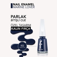 Flormar Nail Enamel Yoğun Pigmentli Parlak Oje No: 452