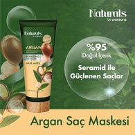  NATURALS BY WATSONS NATURALS BY WATSONS Naturals By Watsons Argan Şampuan Refill 450 ml  1 of 3 