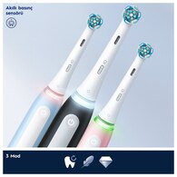 Oral-B iO3 Şarjlı Diş Fırçası Siyah ve Mavi 2'li Set