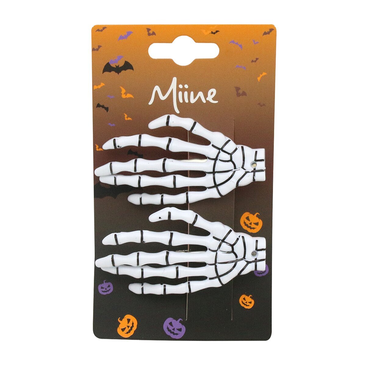 MIINE MIINE Miine Halloween İskelet El Saç Tokası 1 of 4