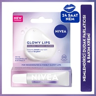  NIVEA LIP CARE NIVEA LIP CARE Nivea Glowy Lips Nemlendirici Dudak Parlatıcısı ve Bakım Kremi 10 ml  