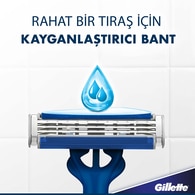 Gillette Blue3 Comfort Slalom 5'li