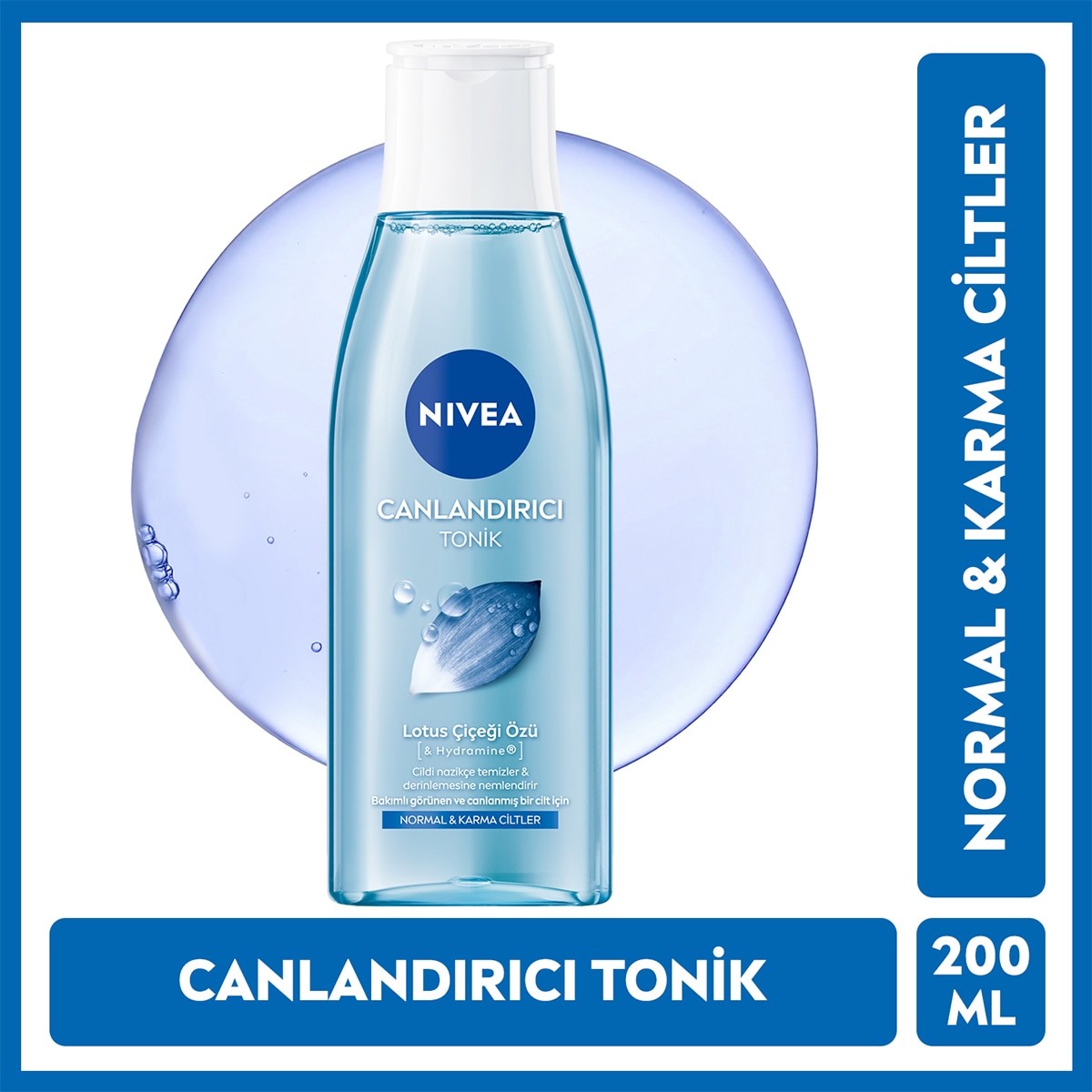NIVEA VISAGE NIVEA VISAGE Nivea Canlandırıcı ve Nemlendirici Tonik 200 ml 1 of 7
