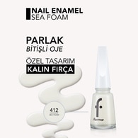 Flormar Nail Enamel Yoğun Pigmentli Parlak Oje No: 412