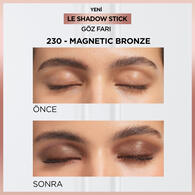 L’Oreal Paris Le Shadow Stick Göz Farı 230 Magnetic Bronze
