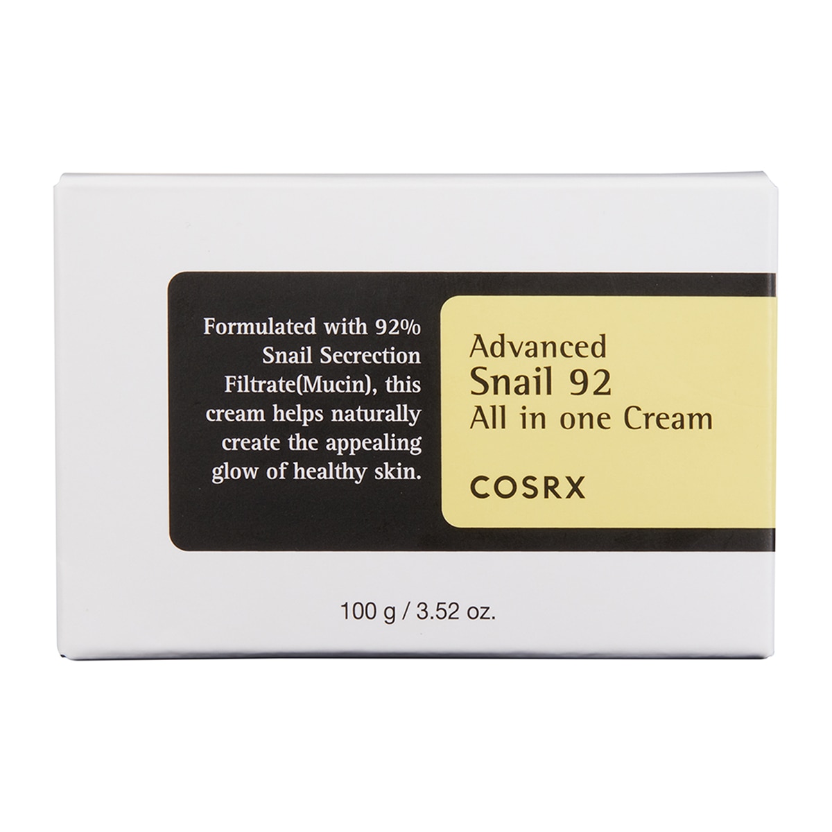 COSRX COSRX COSRX SNAIL 92 SALYANGOZ ÖZLÜ ALL IN ONE KREM 100G 1 of 4
